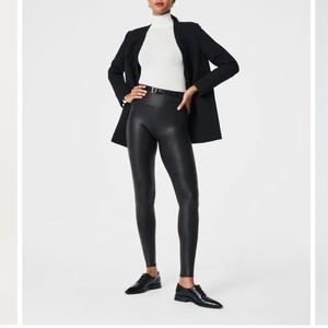 Spanx Faux Leather Leggings - Large TALL